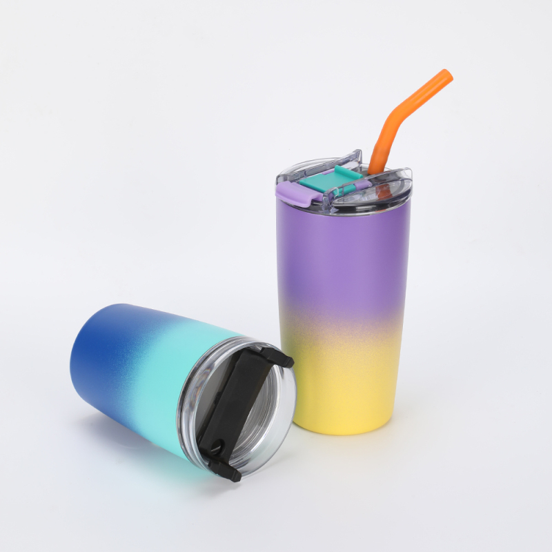 Thermo travel tumbler cups in bulk wholesale stainless steel insulated coffee mug cup
