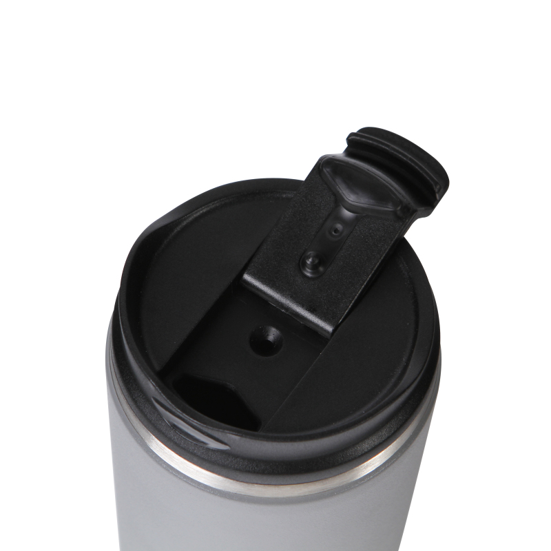 Custom Logo Printed Double Wall Vacuum Oem Portable Travel Insulated Blanks Stainless Steel Tumbler Travel Coffee Mug With Lid