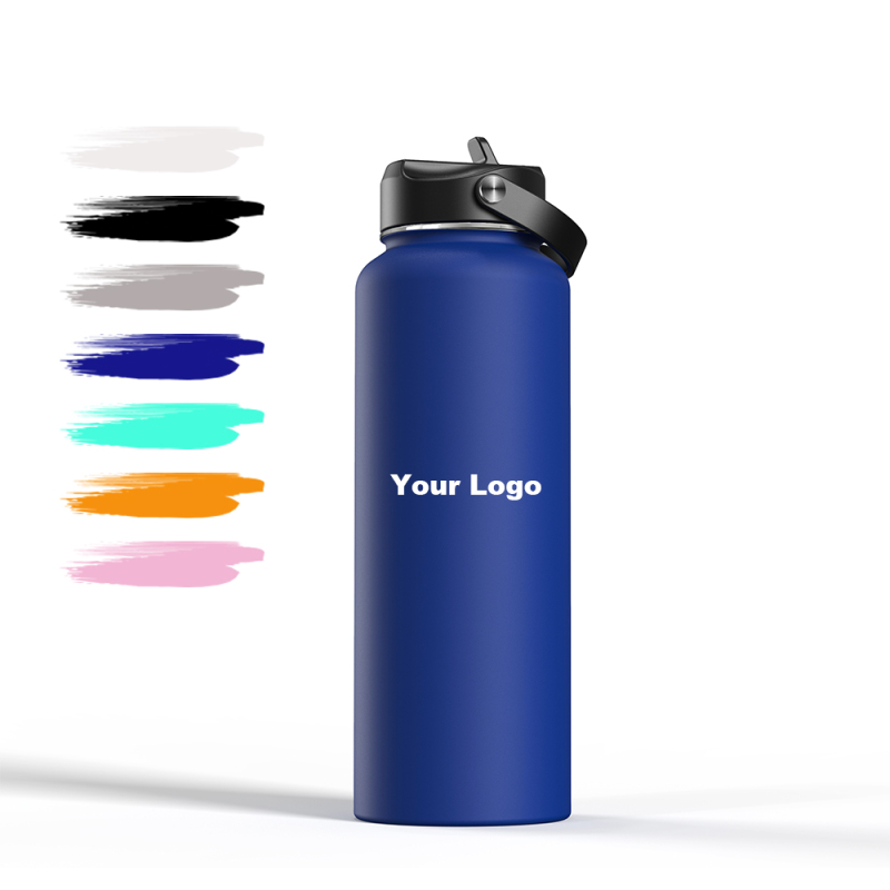 Practical Hot Sale 40OZ 304SS With Mouth Double Wall Sports Travel Vacuum Insulated Stainless Steel Water Bottle