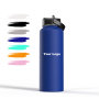 Practical Hot Sale 40OZ 304SS With Mouth Double Wall Sports Travel Vacuum Insulated Stainless Steel Water Bottle