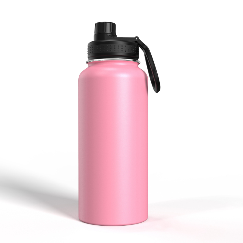 Hot Stainless Steel Water Bottle Flask Vacuum Insulated Double Wall Sports Bottles With Custom Logo