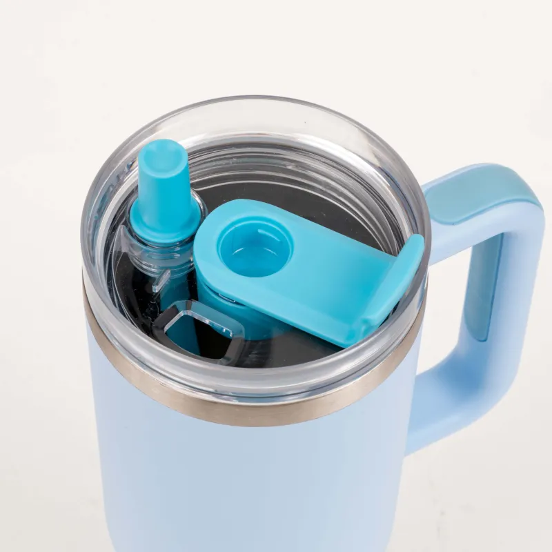 Wholesale 30oz 40oz  travel tumbler cups Double wall Vacuum Insulated Stainless Steel Coffee tumbler with lid