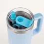 Wholesale 30oz 40oz  travel tumbler cups Double wall Vacuum Insulated Stainless Steel Coffee tumbler with lid