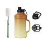 Stock Available 64OZ/40OZ eco friendly large capacity bpa free fitness gym Stainless Steel sport motivational water bottle