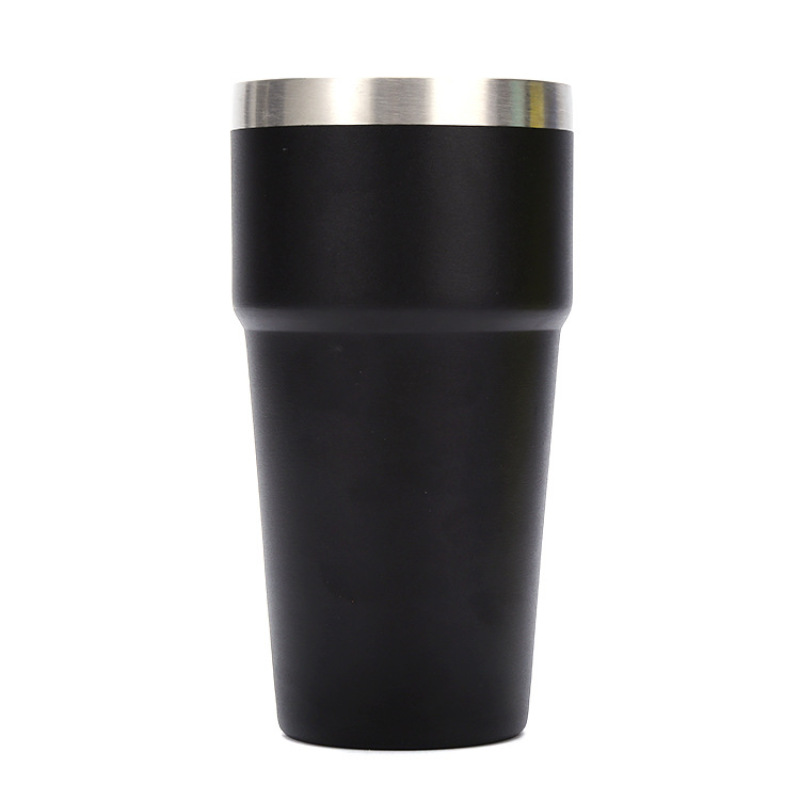 New Design Premium Stainless Steel Car 16OZ Tumbler with Lid Vacuum Wide Mouth Travel Mug With Popular Price