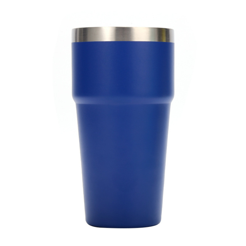 New Design Premium Stainless Steel Car 16OZ Tumbler with Lid Vacuum Wide Mouth Travel Mug With Popular Price