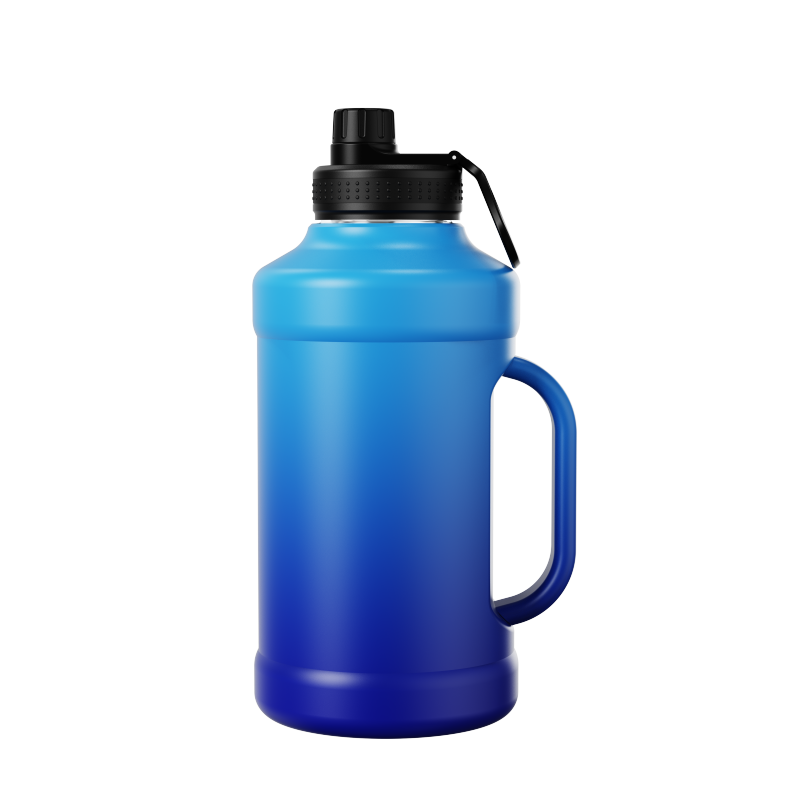 Wholesale Of New Products 64/40OZ Stainless Steel Insulated Gallon Jug With Lid Double Wall Vacuum Water Bottle With Handle