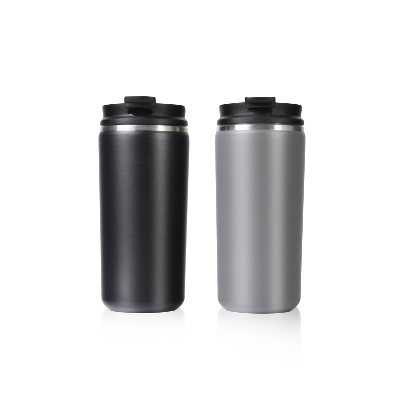 Custom Easy Carry Iced Insulated Travel 450ml Stainless Steel Tumbler Coffee Tea Mugs Cup Tumblefor Party Camping