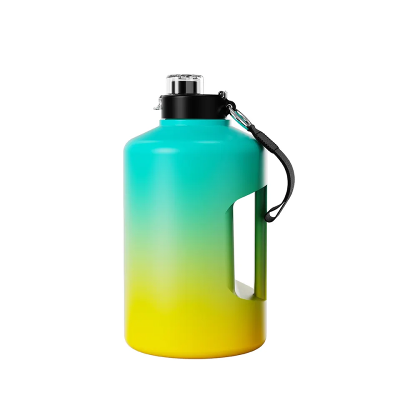 Professional Manufacturer BPA Free Water Jug Bottle Standard Mouth Water Bottle Gym Fitness Water Bottle with Spouts Lids