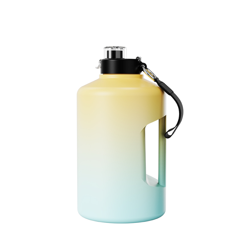 Customized New Products 64 oz Stainless Steel Water Bottles Large Water Jug Bottle for Gym and Workout