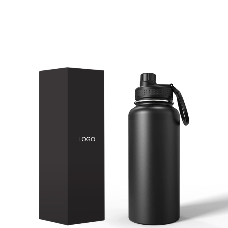 Direct Selling Wide Mouth Insulated Stainless Steel Vacuum Flasks Metal Water Bottle With Flip Lid For Camping