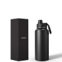 Direct Selling Wide Mouth Insulated Stainless Steel Vacuum Flasks Metal Water Bottle With Flip Lid For Camping