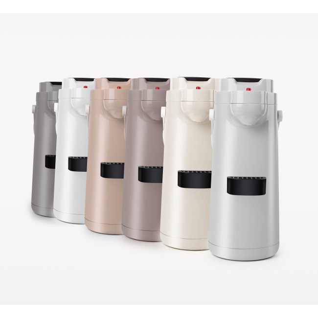 Customized Products  2.5L Thermos Glass Refill Air Pot Vacuum Flask Stainless Steel Airpot Coffee Dispenser With Brand new