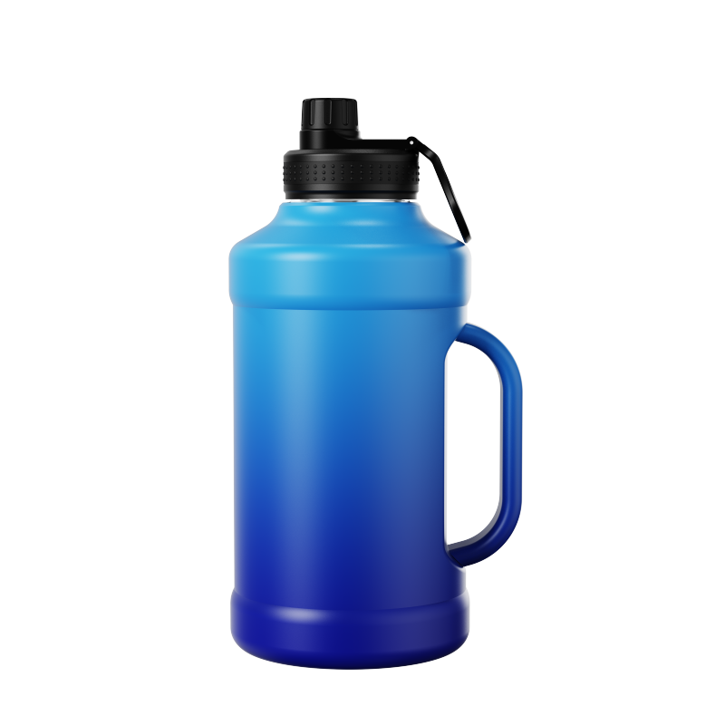 Unique Design  Insulated Vacuum Wide Mouth Thermal Gym Bottle Stainless Steel Sports Water Bottle with Custom LOGO Color
