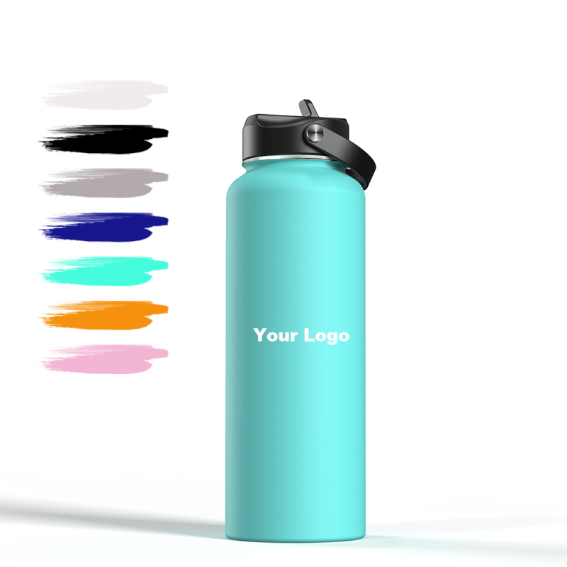 Factory Direct Sale Hydro New Arrival 2 In 1 Lid Wide Mouth Camping Insulated Stainless Steel Water Bottles With Custom Logo