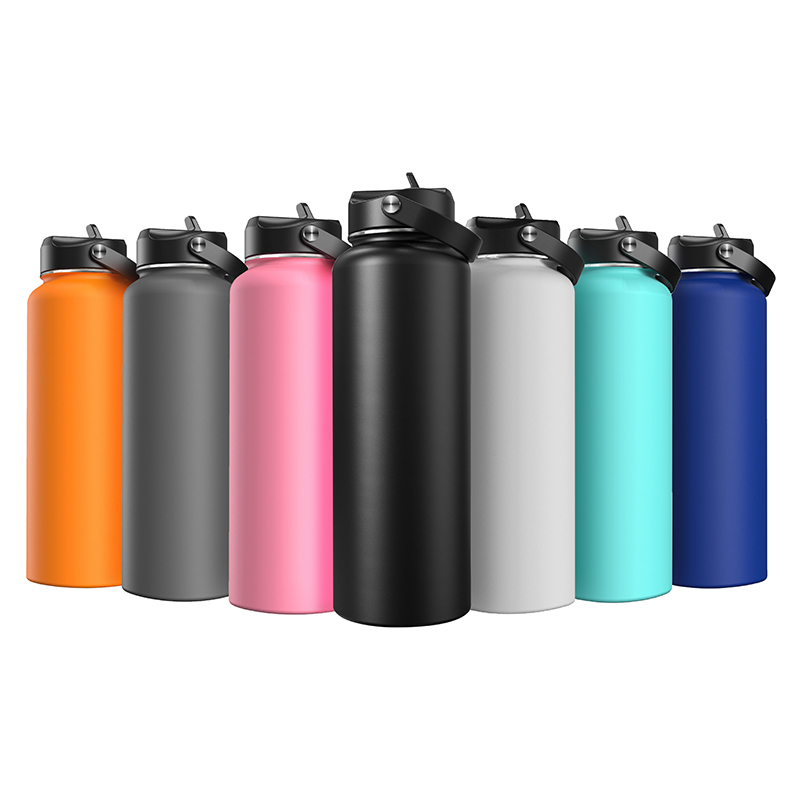 Factory Direct Sale Hydro New Arrival 2 In 1 Lid Wide Mouth Camping Insulated Stainless Steel Water Bottles With Custom Logo