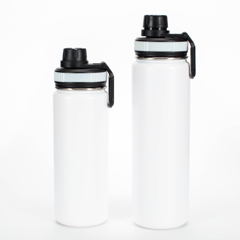 Wholesale Hot Sale 32oz Wide Mouth Water Bottle 304 Stainless Steel Outdoor Sports Bottle with Straw Lid