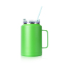 Wholesale High Quality 50oz Double Wall Tumbler Stainless Steel Outdoor Coffee Mug with Straw Lid and Handle
