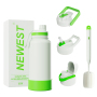 32oz Hydro Water Bottle Flask Stainless Steel Reusable Vacuum Insulated Wide Mouth Sports Bottle with Straw Lid