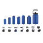 32oz Hydro Water Bottle Flask Stainless Steel Reusable Vacuum Insulated Wide Mouth Sports Bottle with Straw Lid