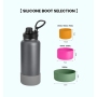 32oz Hydro Water Bottle Flask Stainless Steel Reusable Vacuum Insulated Wide Mouth Sports Bottle with Straw Lid