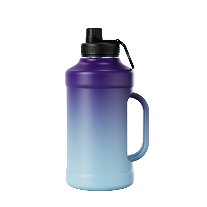 Wholesale New Innovations 64oz Large Capacity Big Gallon Water Bottle Jug With Handle With Custom Design