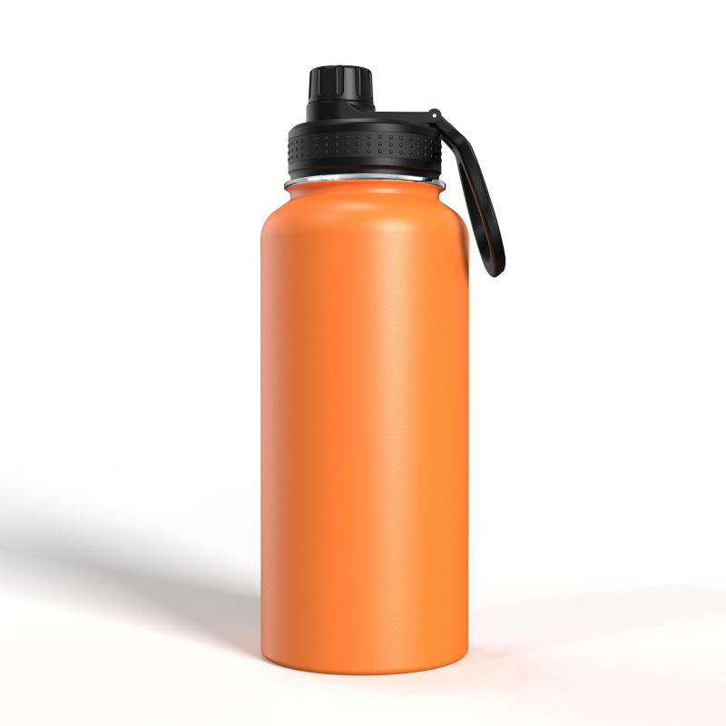 Wholesales Best Hot Sell 14oz 18oz 22oz 32oz 40oz Spray Paint Double Wall Stainless Steel Water Bottle For Outdoor