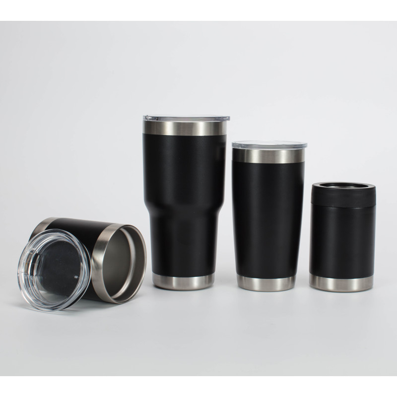 Hot Selling Quality 30oz Double Wall Wide Mouth Tumbler Stainless Steel Insulated Vacuum Tumbler with Handle
