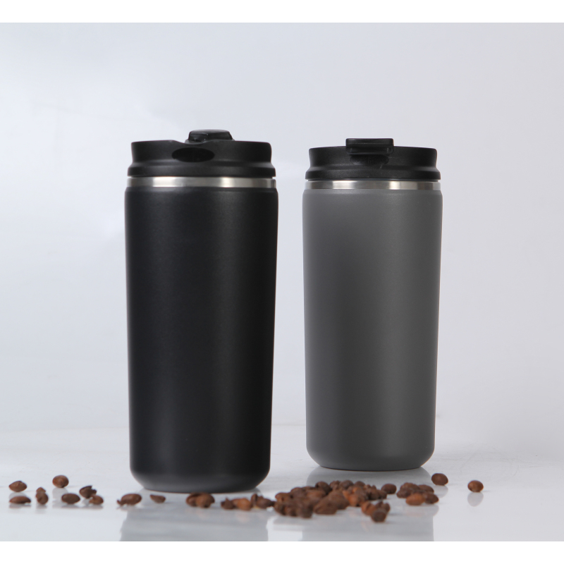 Custom LOGO 12 oz 16 oz Stainless Steel Tumbler Insulated Thermal Coffee Cups Leak Proof Coffee Travel Mug With Lid