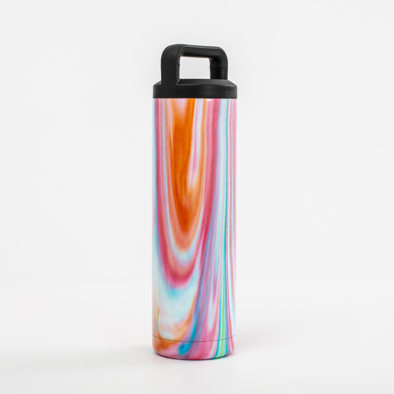 Outdoor Sport Drinking Vacuum Flask Insulated Stainless Steel Water Bottle