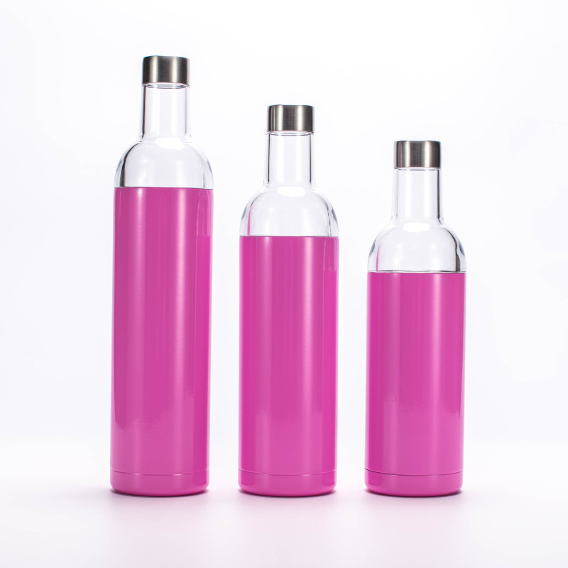 New Style Easy To Clean The Liner Stainless Steel Red Wine Flask Bottle