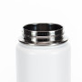 Custom 32oz 40oz wide mouth double wall sports travel vacuum insulated stainless steel water bottle with straw lid