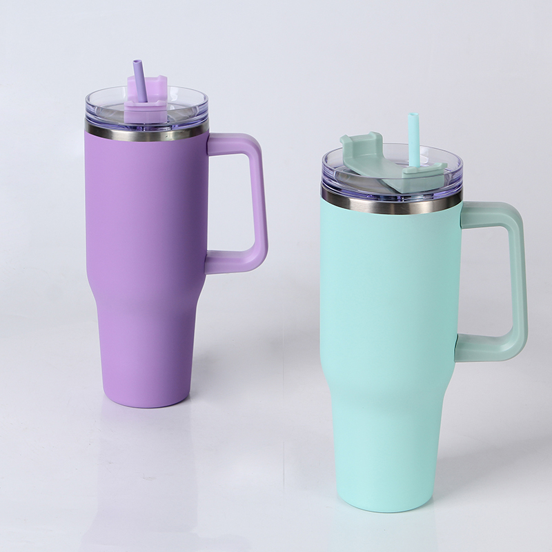 Good Quality Adventure Quencher Stainless Steel Double Wall Vacuum Metal Stanly Cup Travel Coffee Mug 40oz Tumbler With Handle