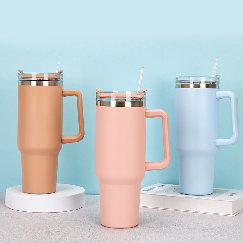 Good Quality Adventure Quencher Stainless Steel Double Wall Vacuum Metal Stanly Cup Travel Coffee Mug 40oz Tumbler With Handle
