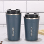 Insulated Stainless Steel 500ml Travel Beverage Tumbler Coffee Thermal Cup Mug