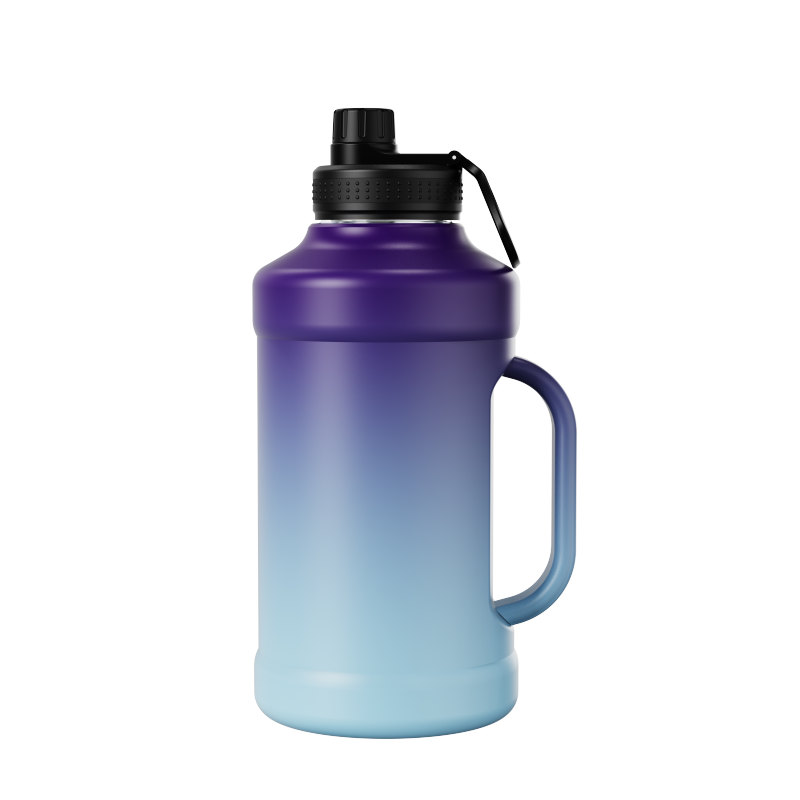 Hot Sell Leakproof BPA Free Large Capacity Gym Sports Vacuum stainless steel water Bottles Custom size