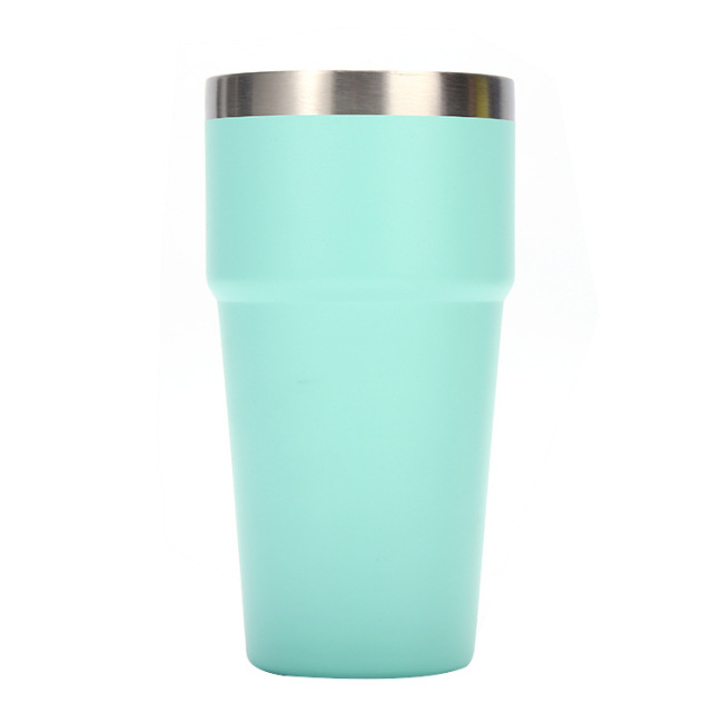 2023 New Customization 16oz Portable Stainless Steel Office Cup Double Wall Reusable Stainless Steel Vacuum Insulated Tumbler