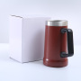 24oz Vacuum Tumbler 304 Double Wall Beer Travel Vacuum Cup Stainless Steel Modern Beer Mug With Handle