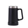 24oz Vacuum Tumbler 304 Double Wall Beer Travel Vacuum Cup Stainless Steel Modern Beer Mug With Handle