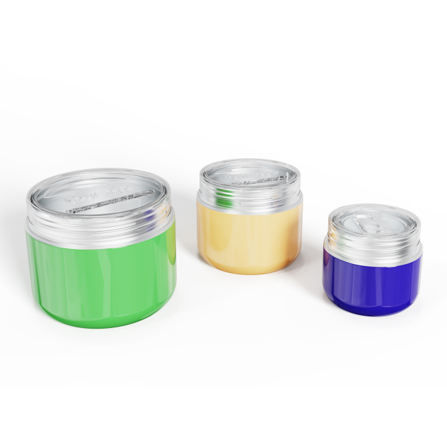 Best Seller Small Stainless Steel 18/8 Kid Food Snack Container Set of 3 Pcs 8OZ 16OZ 24OZ Bento Lunch Box with your logo Lid