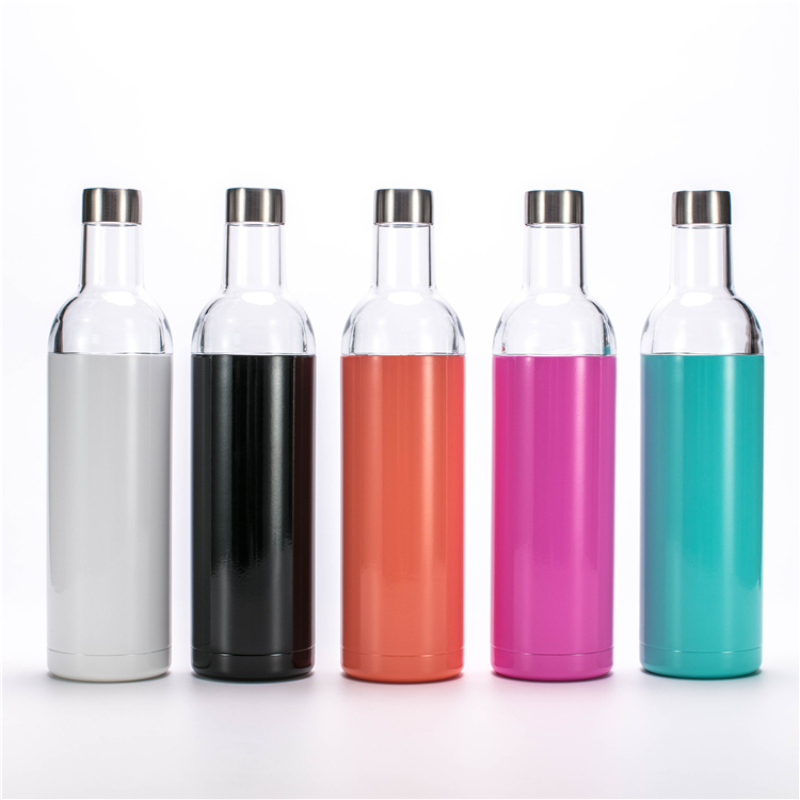 Have long standing reputation 12 oz customized gift insulate set insulated wine bottle and tumbler