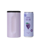 Wholesale 12 oz 3 in 1 Stainless Steel Vacuum Triple Glitter Insulated Multi-function Skinny Universal Portable Can Cooler