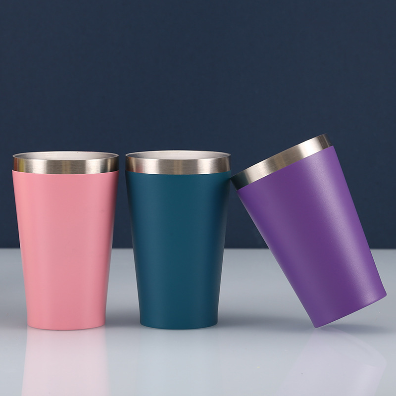 Wholesale Hot Style 5OZ Brazil 304SS  Yerba Mate Tea Cup South American Tumbler Double Wall Beer Mug With Custom Design