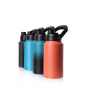 Factory Direct Sale 64OZ Gallon Water Bottle New Stainless Steel Metal Vacuum Wide Mouth for Sports With Popular Discount