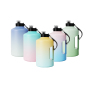 Popular Wholesale Large Half Gallon Water Bottle 128OZ Water Bottles Wide Mouth Water Jug with Handle for Fitness
