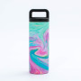 Health Steel Flask Foldable Alkaline Water Bottle For Camping