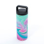 Health Steel Flask Foldable Alkaline Water Bottle For Camping
