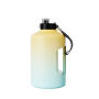 big 2L 64oz 128oz half gallon insulated stainless steel 64 oz water bottle water jugs beer growler with grip handle Straw lid