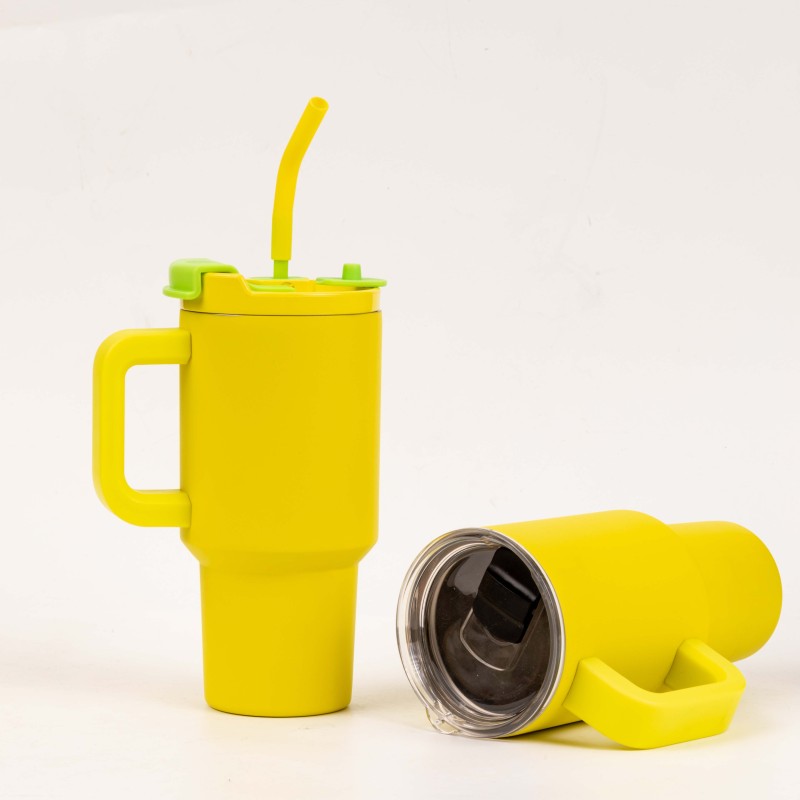 Wholesale Private Label 2 IN 1 LID Kids Cup With Handle Vacuum Tumbler With product manufacturer