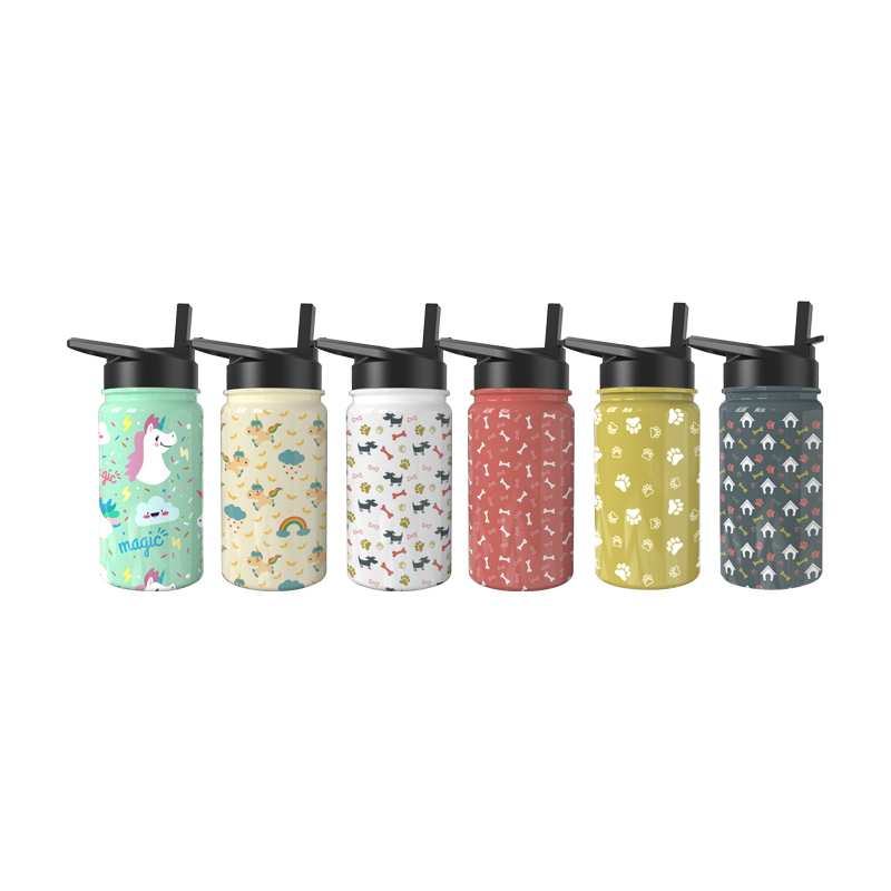 Custom Logo 14OZ 304SS Sports Double Wall Water Bottle Thermal Vacuum Stainless Stain Water Bottle With best quality